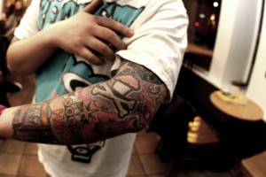 johnny cupcakes tattoo billy starbucks wired design